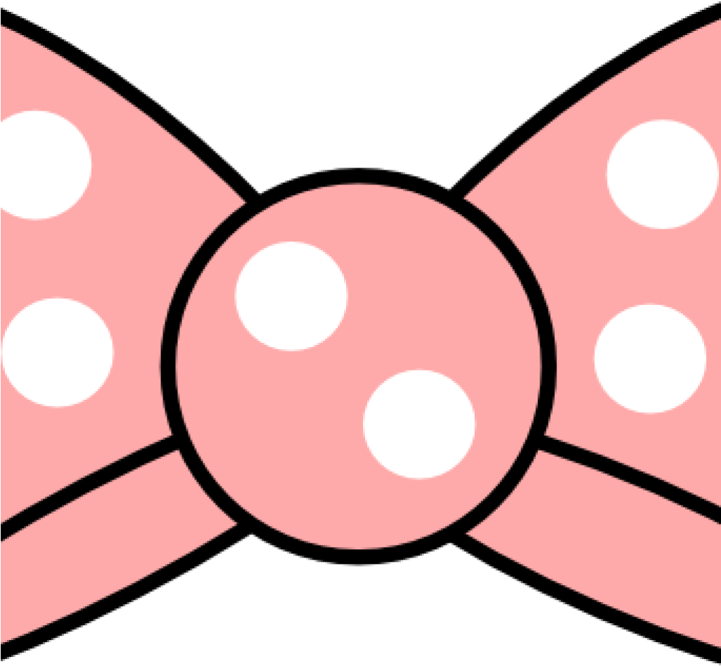 Png V 1487908722 Bow Minnie Bow Clipart Clip Art At - Minnie Mouse Vector Png Transparent Png (1024x1024), Png Download