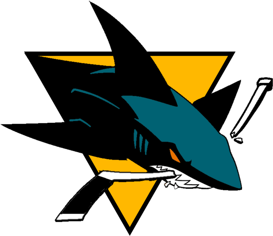 Penguins Zpscwswdw41 - San Jose Sharks Logo Clipart (1024x823), Png Download