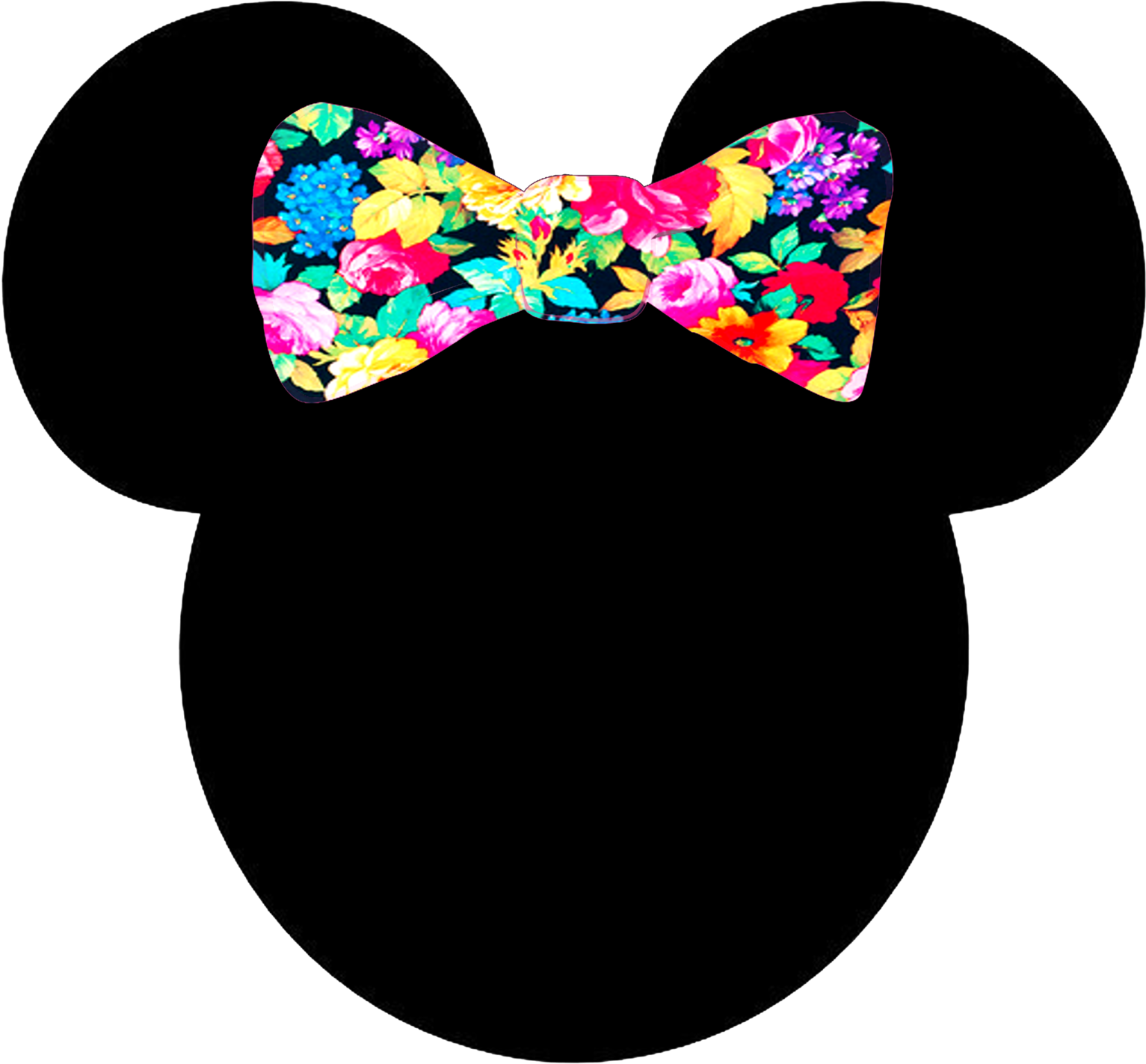Minnie Bow Png Clipart (1600x1455), Png Download