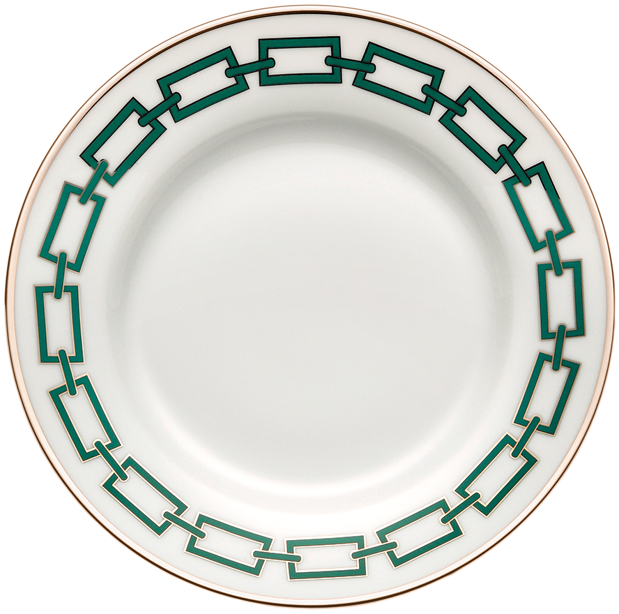 Dinner Plate Catene Smeraldo Clipart (1412x1022), Png Download