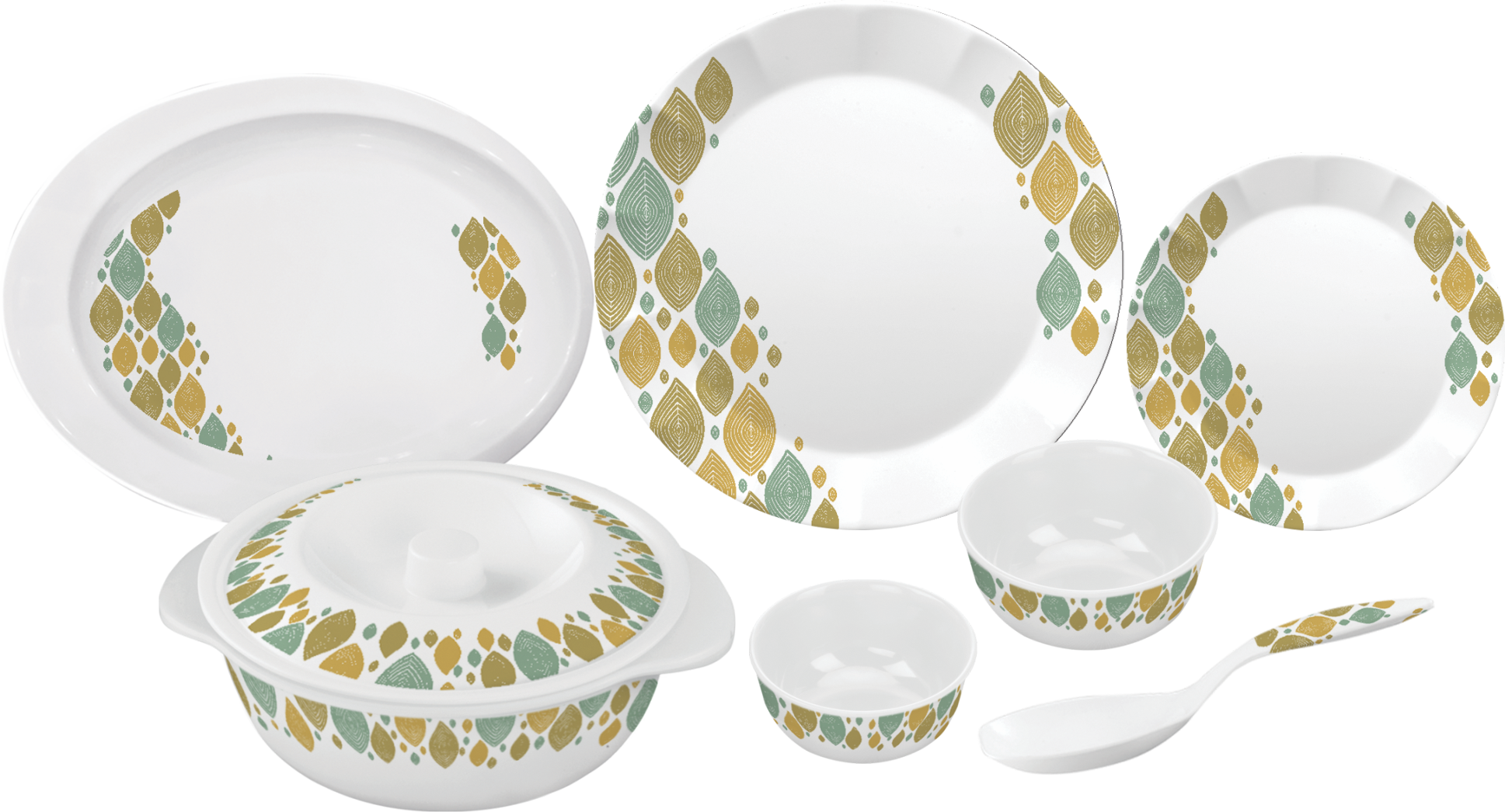 Dinner Plate Png Transparent Images - Porcelain Clipart (1937x1046), Png Download