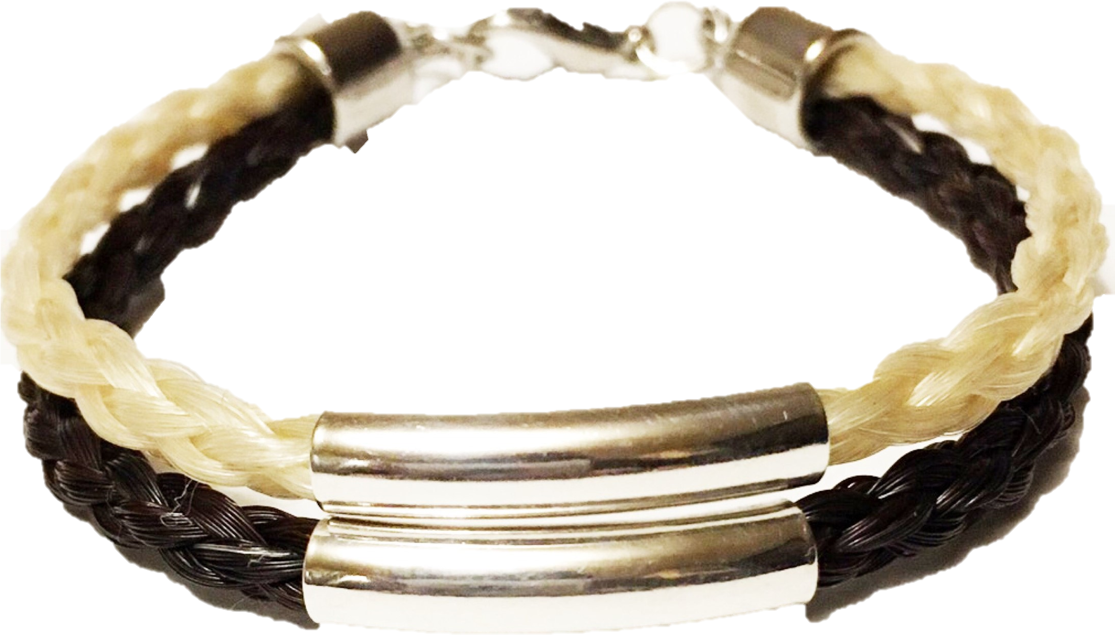 Double Braid - Bracelet Clipart (2183x1302), Png Download