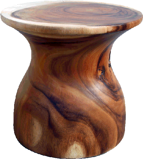 Acacia Mushroom Stool - Stool Transparent Png Clipart (604x590), Png Download