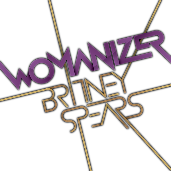 Britney Spears Womanizer Logo Clipart (600x600), Png Download