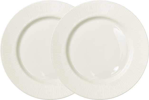 27cm Dinner Plate 2-pc - Ceramic Clipart (650x475), Png Download