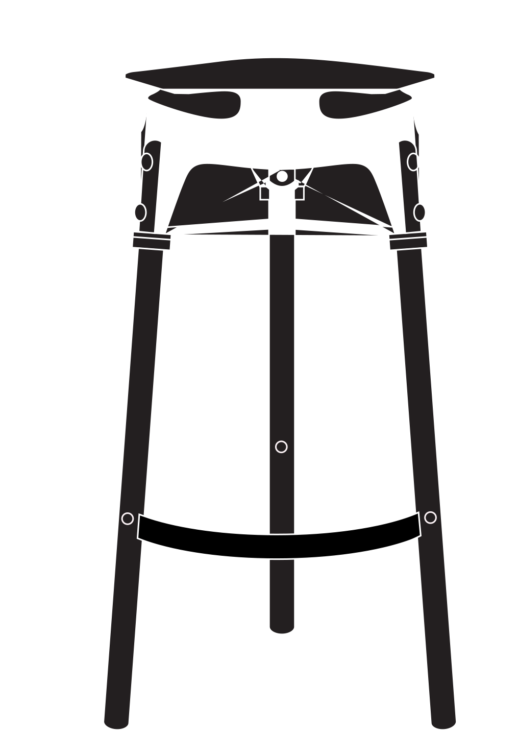 Weld-stool - Bar Stool Clipart (1708x1493), Png Download
