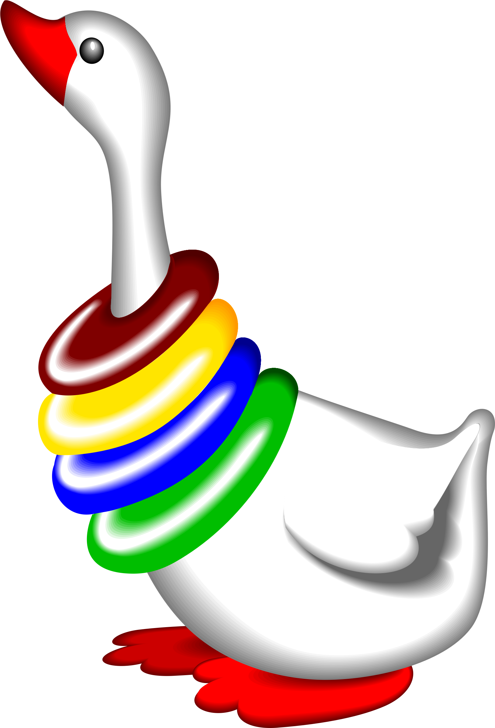 Goose Png Clipart (1628x2397), Png Download