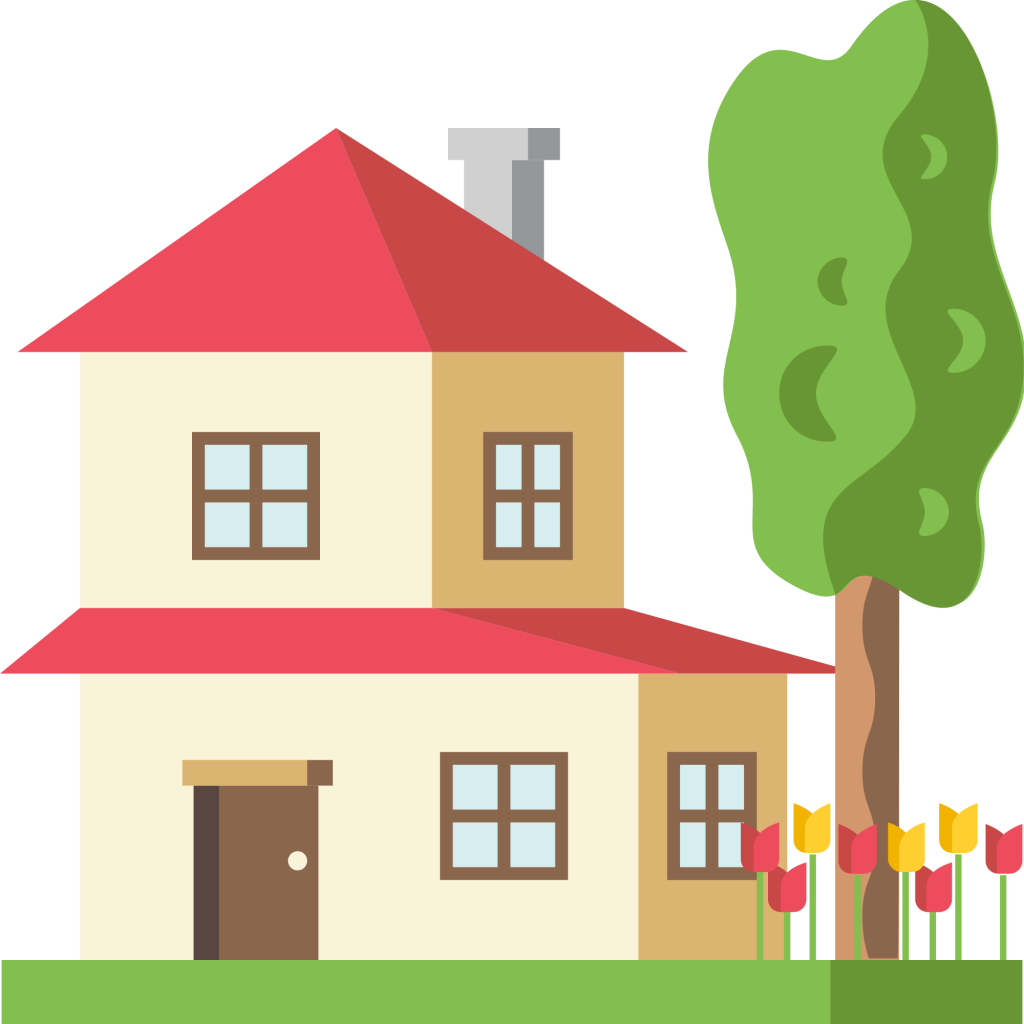 Emojis De Una Casa Clipart (1024x1024), Png Download