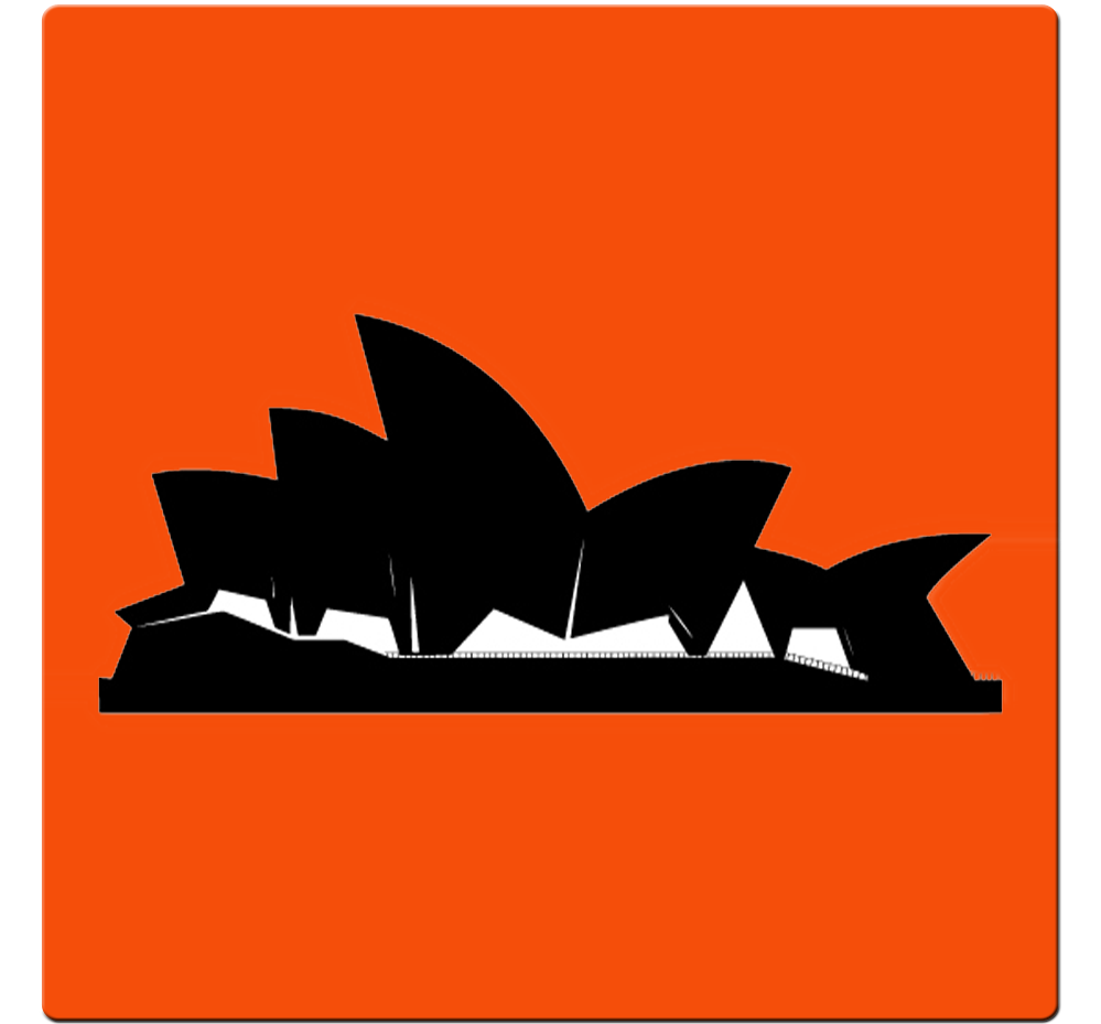 Sydney Opera House Clipart (1000x1000), Png Download