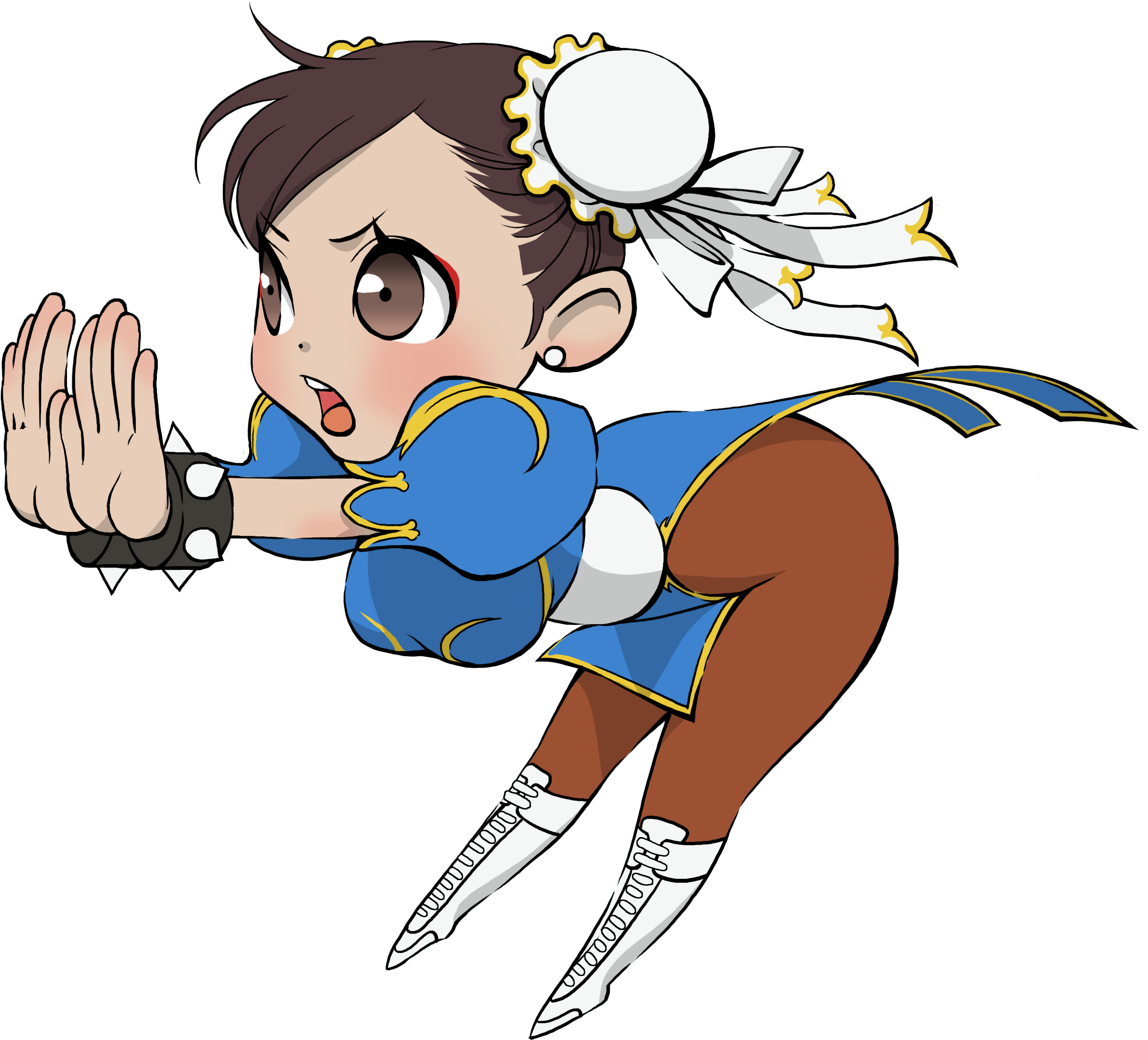 Chunli Ultra Sf4 Chib2 Clipart (2534x2296), Png Download