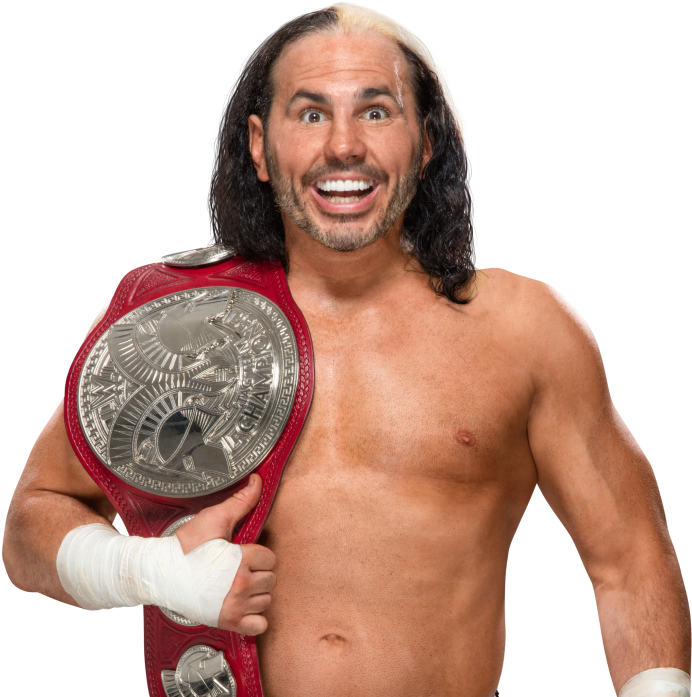 Matt Hardy Raw Tag Team Champion Clipart (1000x707), Png Download