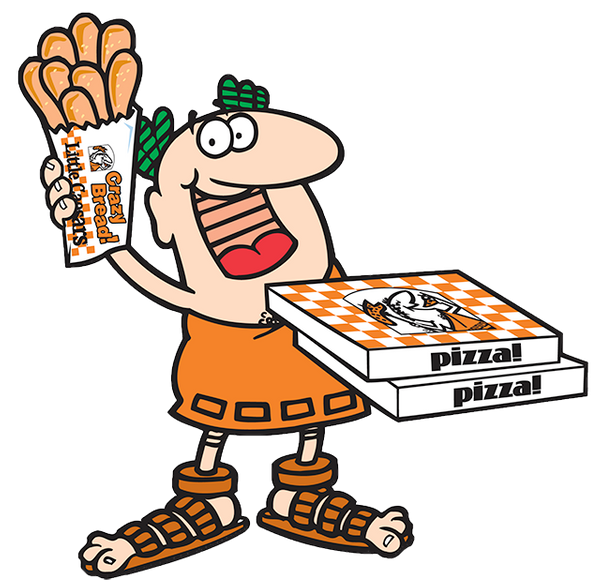 Photo Taken At Little Caesars Pizza By Yext Y - Little Ceaser Pizza Guy Clipart (600x600), Png Download