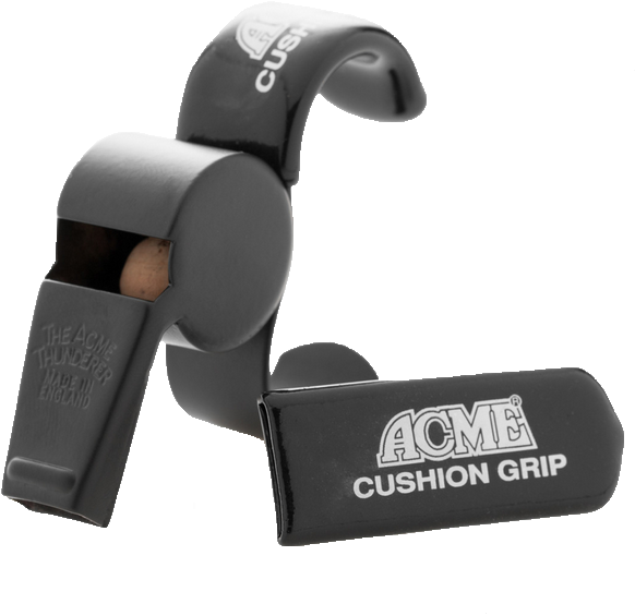 Acme Thunderer Matte Black Whistle Clipart (982x650), Png Download