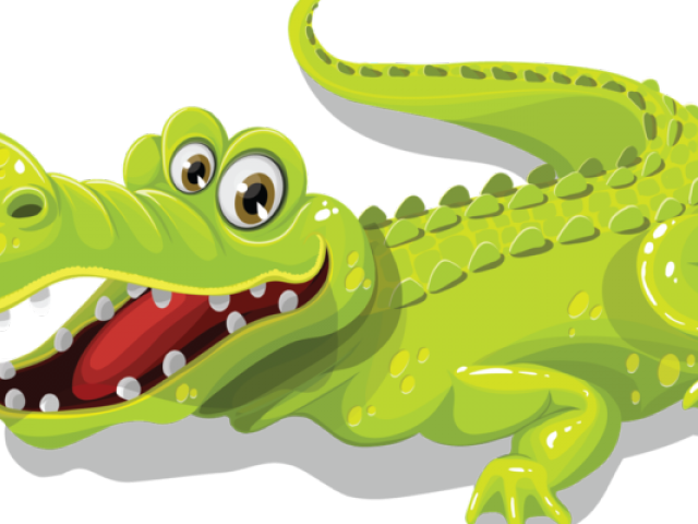 Crocodile Clipart Png Transparent Png (640x480), Png Download