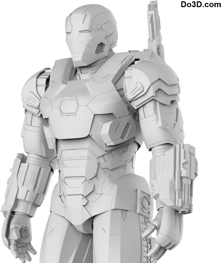 War Machine Mark 3 From Civil War Clipart (838x997), Png Download