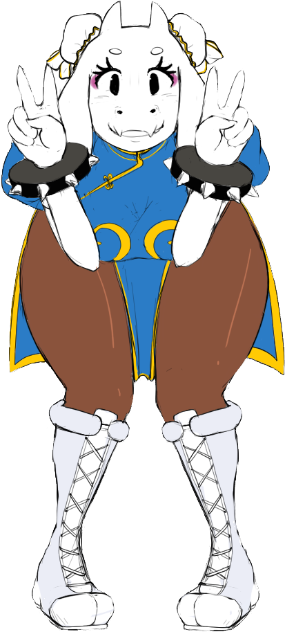 Undertale Chun-li Mario Costume Clothing White Vertebrate - Undertale Box Transparent Clipart (560x940), Png Download