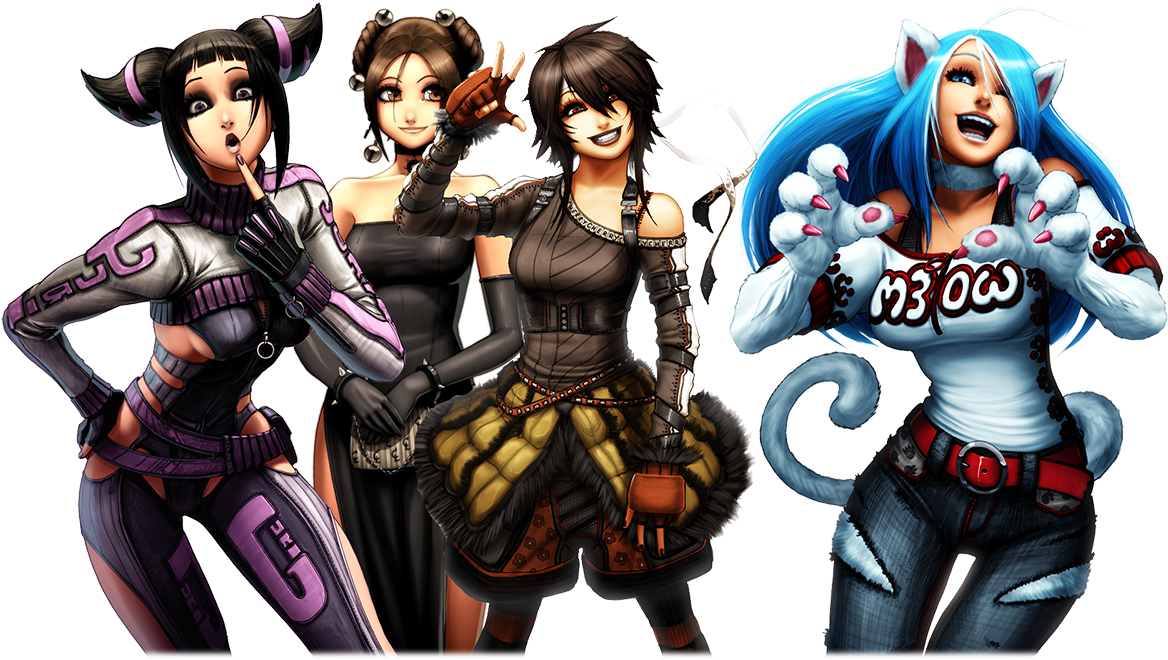 Feminidad Virtualizada Estereotipos Chicas Lucha Pressbutton - Street Fighter Juri Clipart (1200x675), Png Download