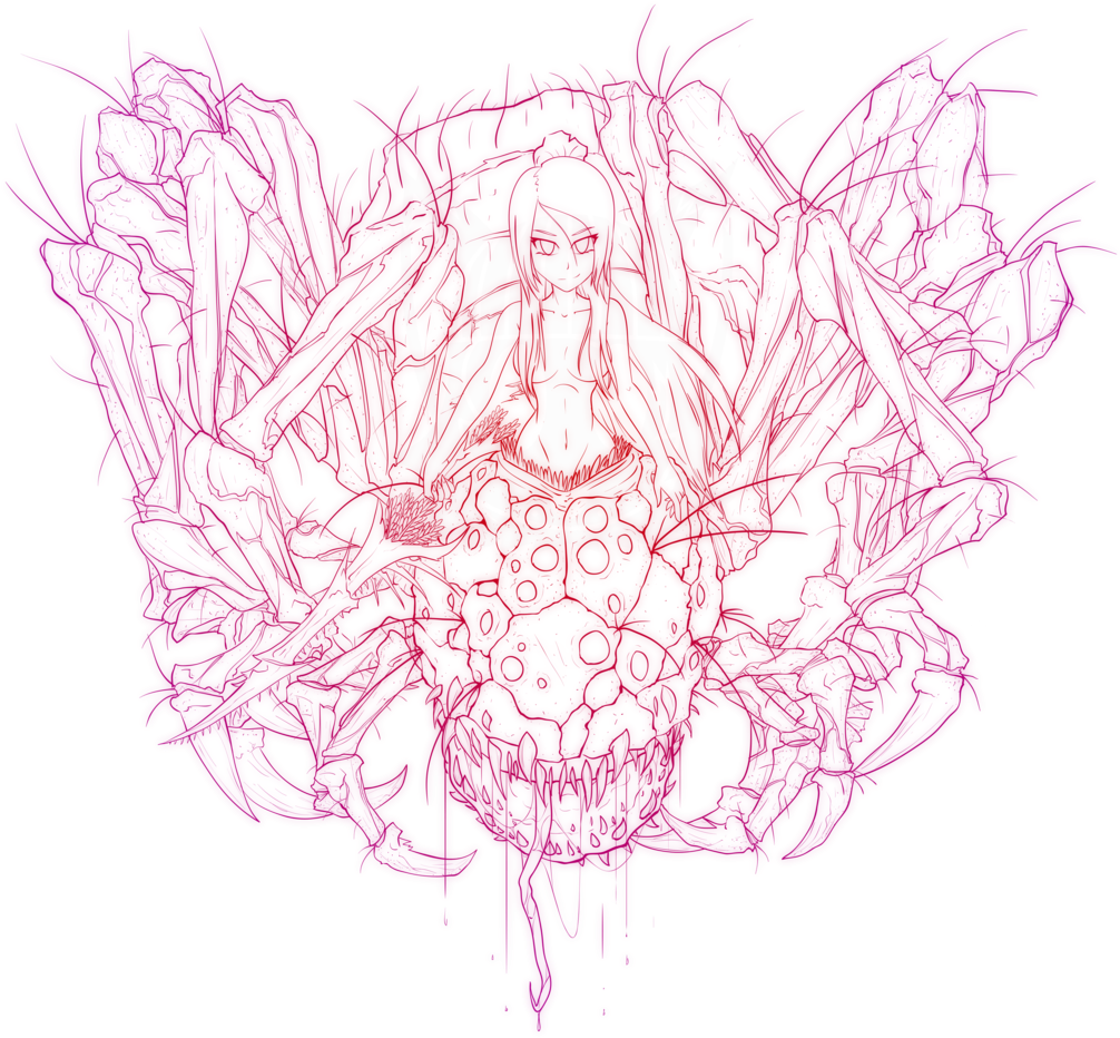 Chaos Witch Quelaag Bloodborne, Dark Souls, Monster Clipart (1024x969), Png Download
