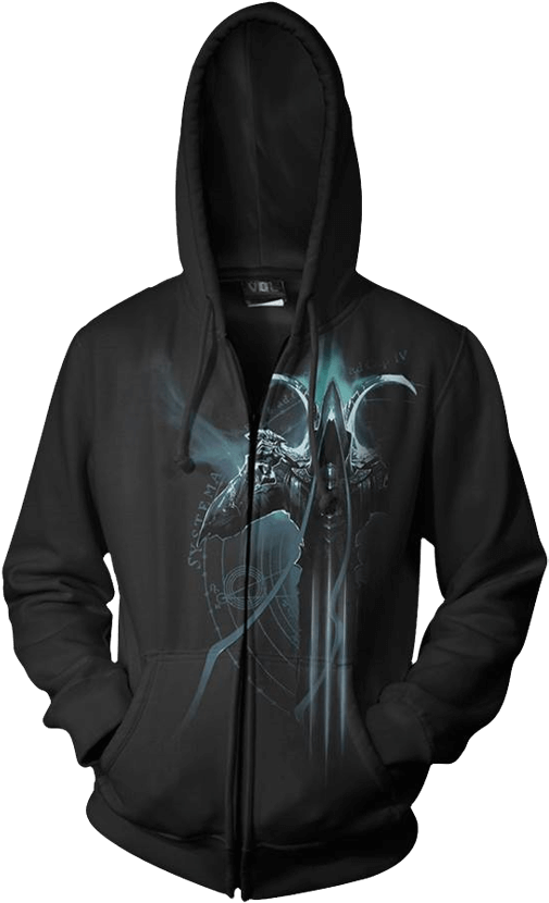 Diablo Iii Reaper Of Souls Malthael Hoodie - Wrestlemania 31 Hoodie Clipart (850x850), Png Download