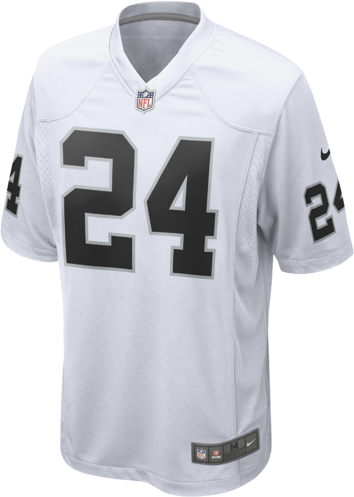 The Marshawn Lynch @raiders Nike Nfl Game Jersey Is - Lynch Raiders Jersey Clipart (1024x1024), Png Download