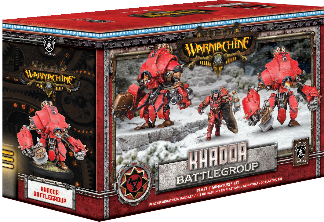 Warmachine - Khador - Khador Battlegroup Clipart (1061x727), Png Download