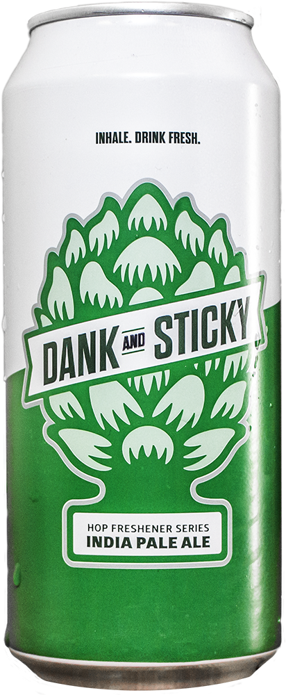 The Hop Concept To Release Dank & Sticky Ipa In 16oz - Hop Concept Dank And Sticky Clipart (412x1000), Png Download