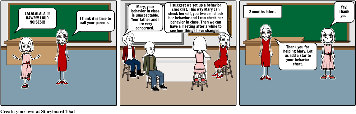Talking To The Parents - Cartoon Clipart (1164x385), Png Download