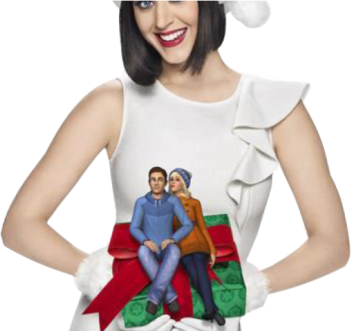 Katy Perry Clipart Cap - Katy Perry Christmas Photoshoot - Png Download (640x480), Png Download