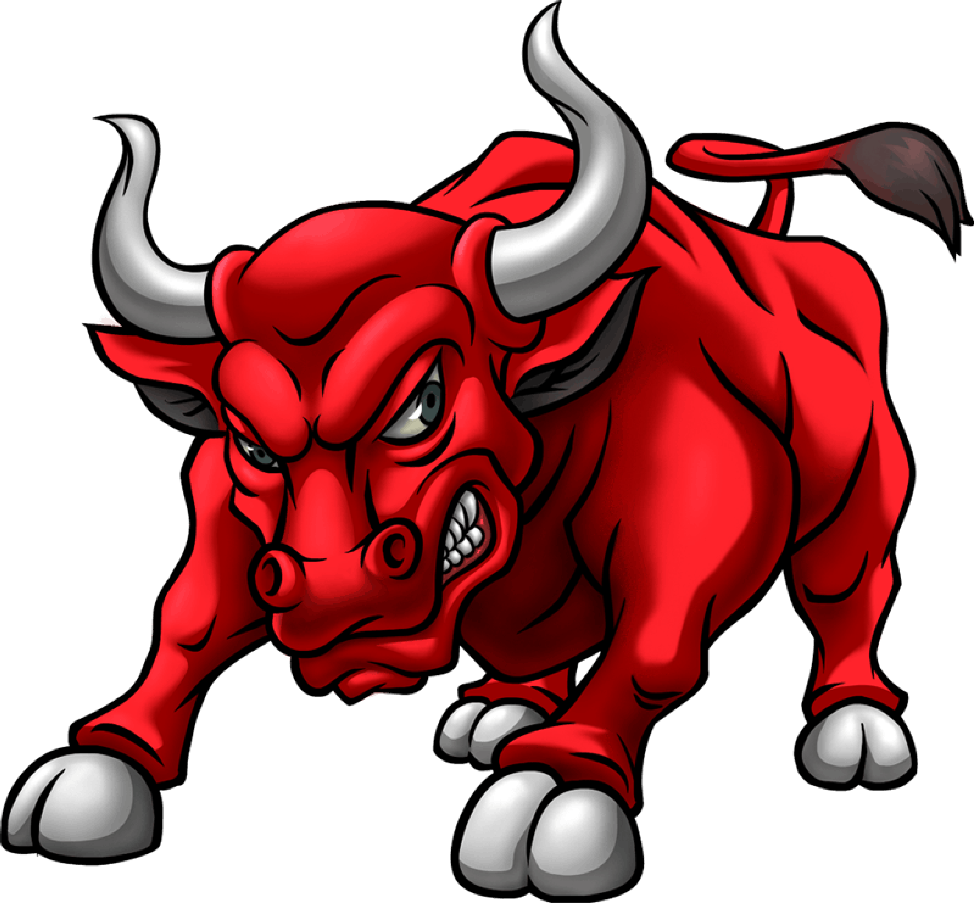 Bulls Clipart Mascot - Toro Png Transparent Png (600x556), Png Download