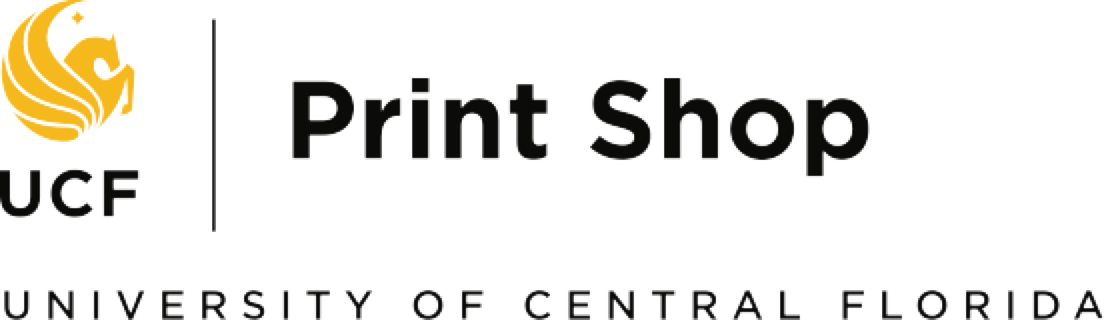 The Ucf Print Shop - University Of Central Florida Clipart (1104x320), Png Download
