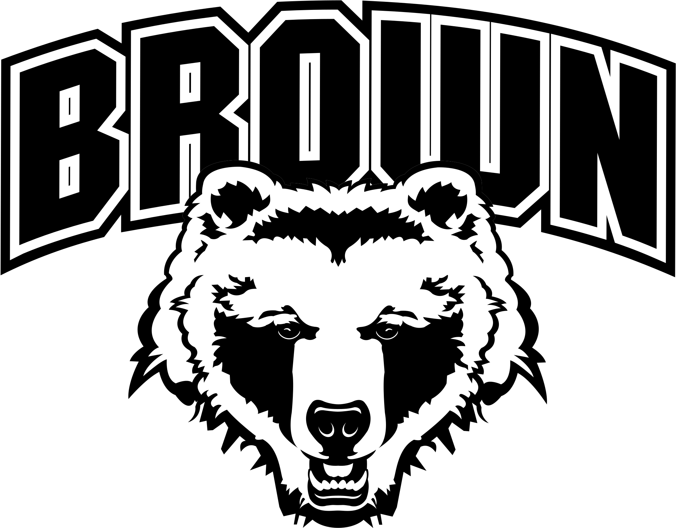 Brown Bears 01 Logo Png Transparent - Brown Bears Clipart (2400x2400), Png Download