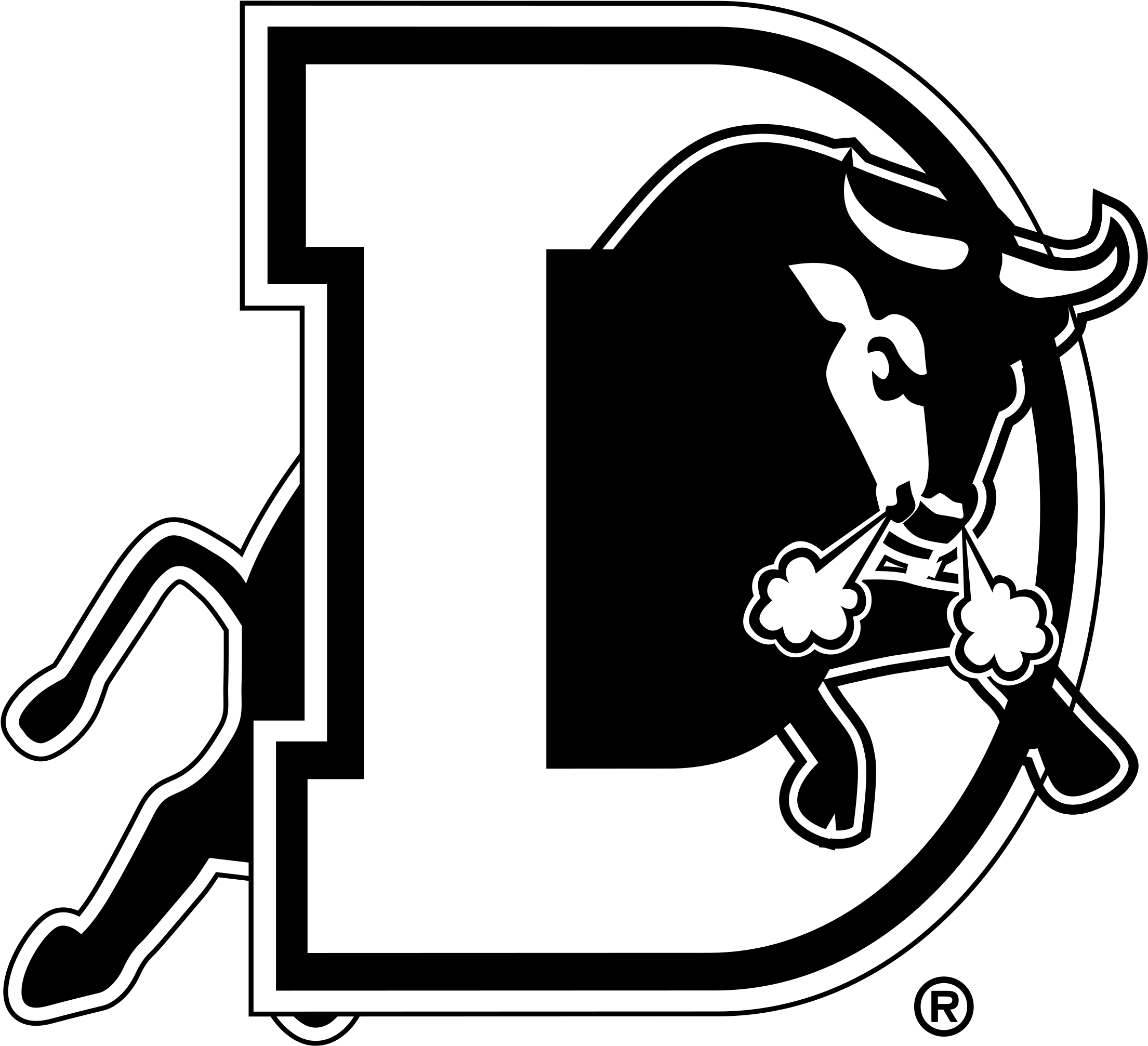 Durham Bulls Logo Png Transparent - Durham Bulls Logo Png Clipart (2400x2400), Png Download