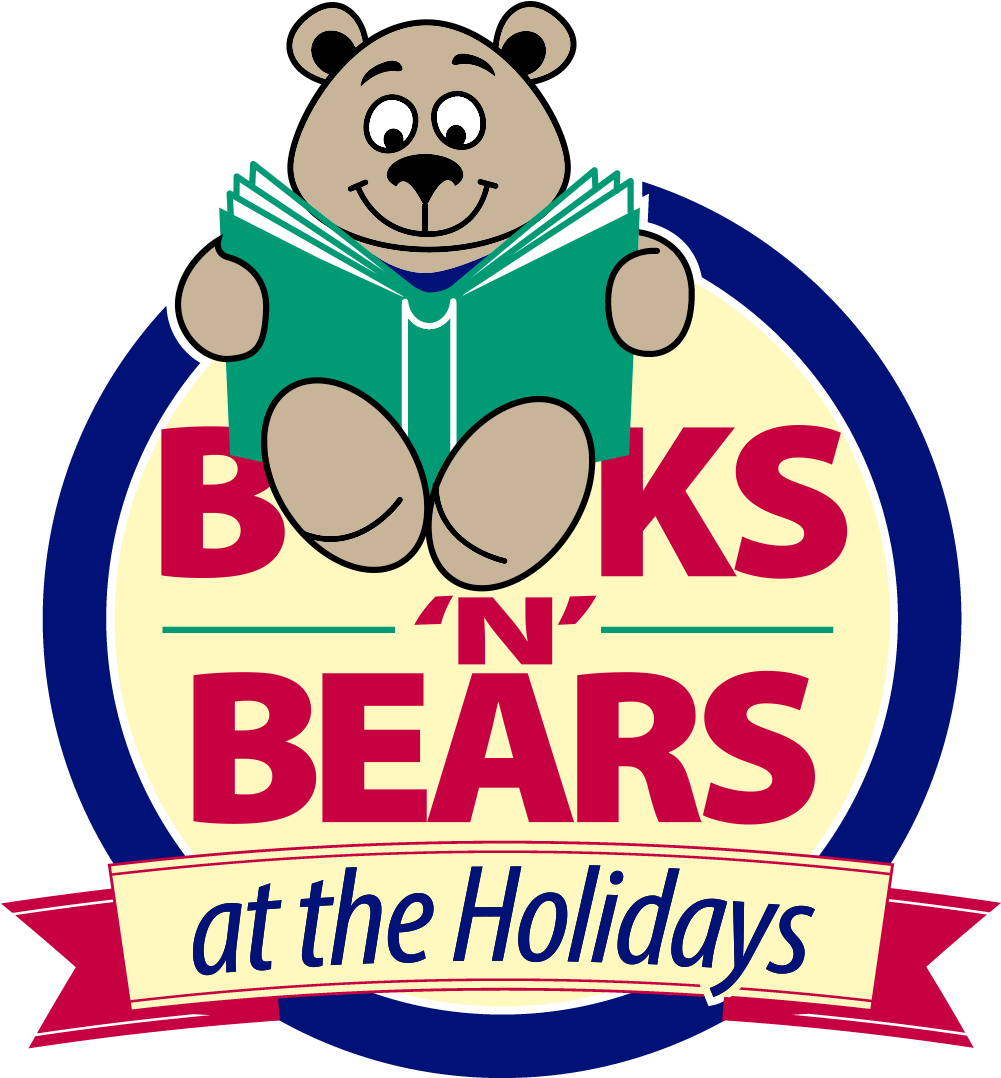 Books 'n' Bears For The Holidays - Books And Bears Clipart (1000x1163), Png Download