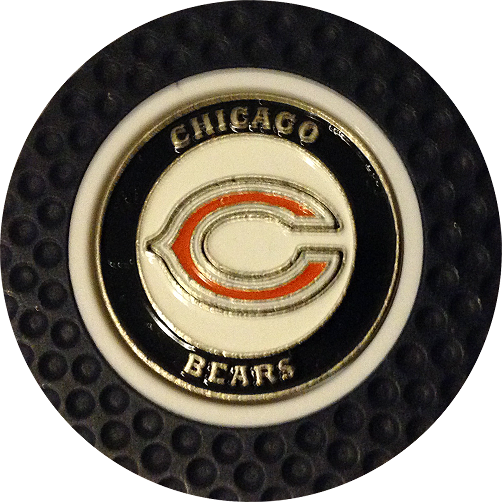 Golf Ball Marker Nfl -chicago Bears - Emblem Clipart (1000x1000), Png Download