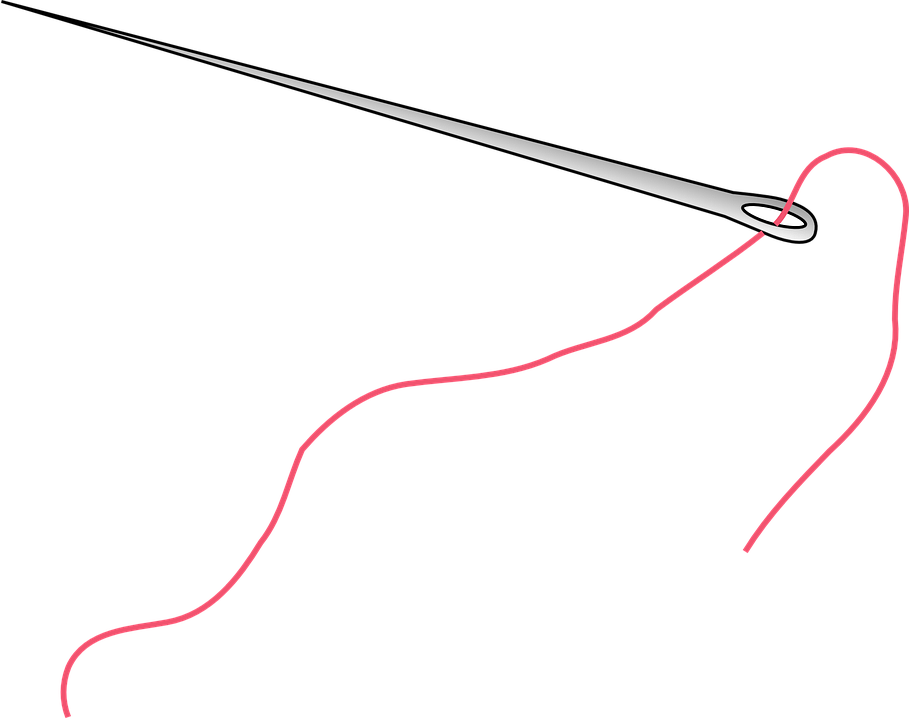 Sewing Needle Png Hd - Иголка С Ниткой Png Clipart (909x720), Png Download