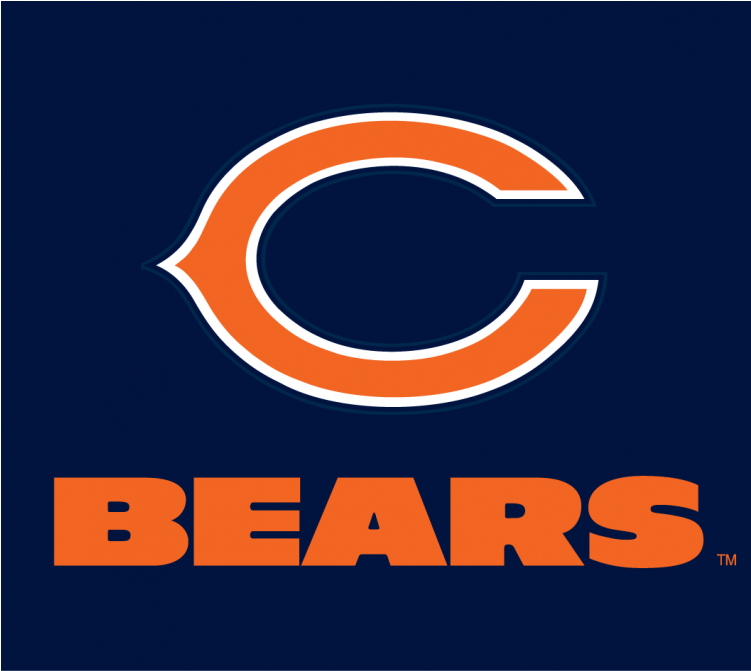 Chicago Bears Iron Ons - Bears Logo Clipart (750x930), Png Download