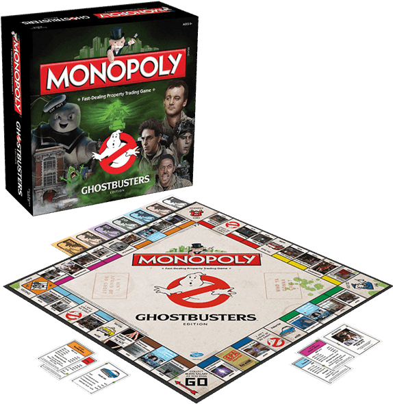 1 Of - Ghostbusters Monopoly Clipart (600x600), Png Download