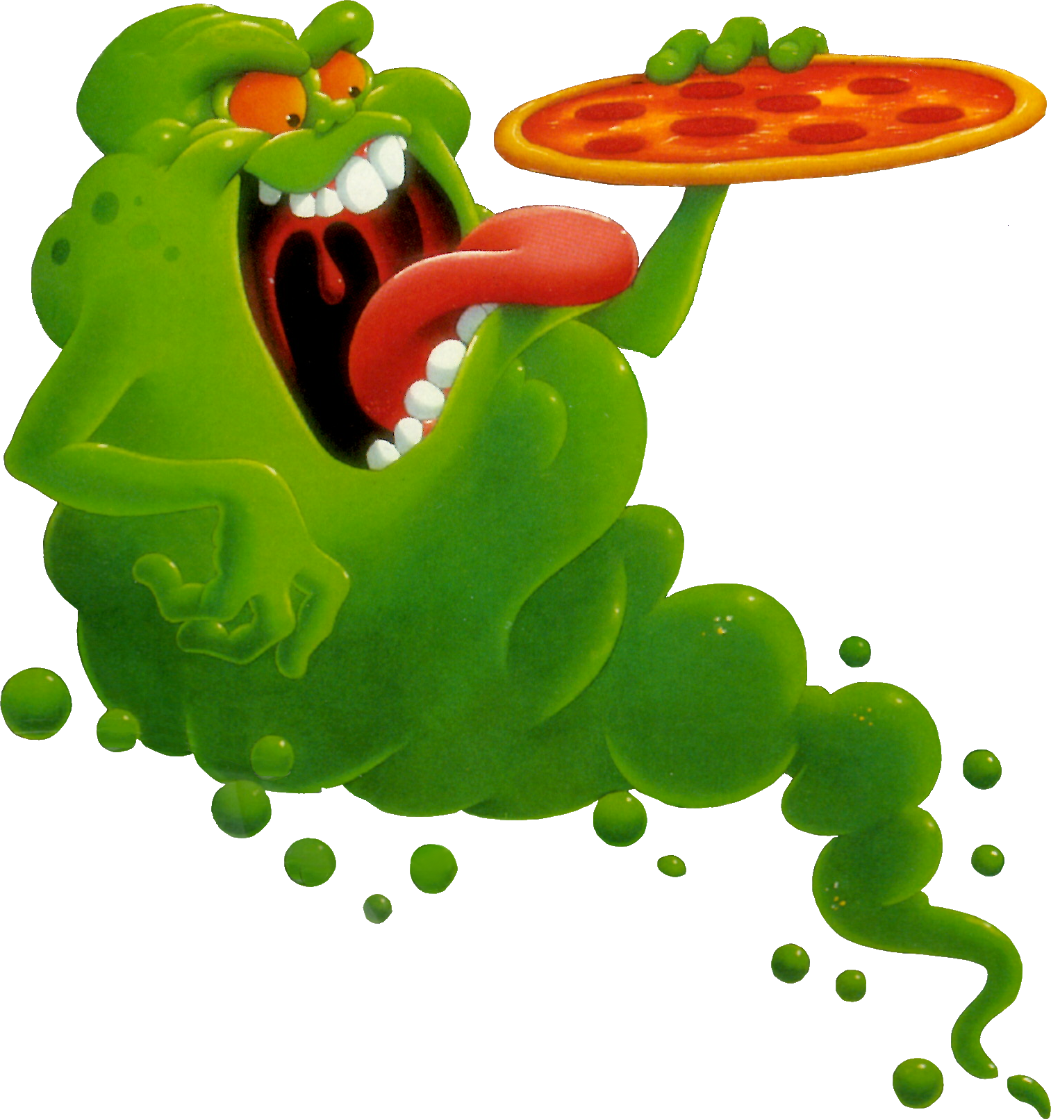 Ghostbusters Clipart Green Ghost - Illustration - Png Download (1513x1611), Png Download