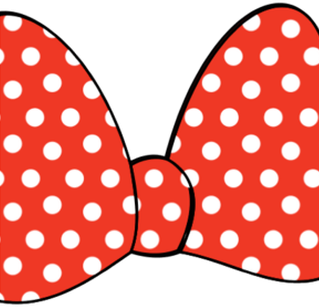 Minnie Bow Clipart Minnie Mouse Bow Clip Art Clipart - Minnie Mouse Clipart Red - Png Download (1024x1024), Png Download