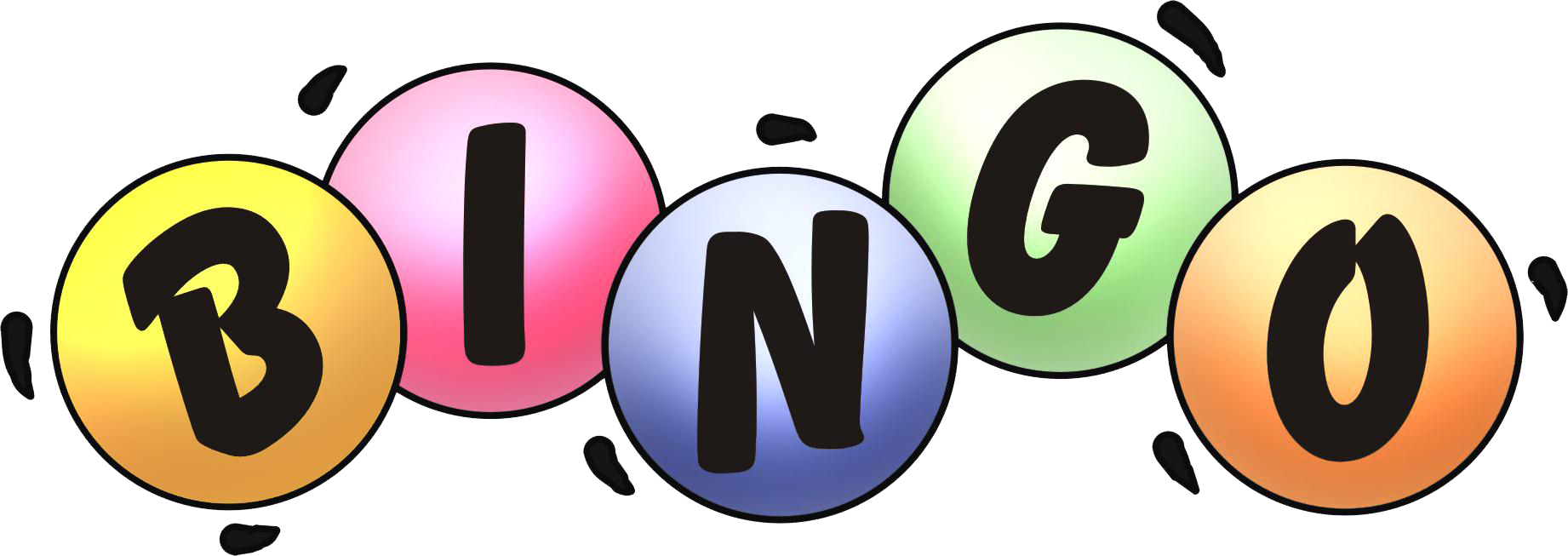 Bingo Clipart Free - Png Download (1842x653), Png Download