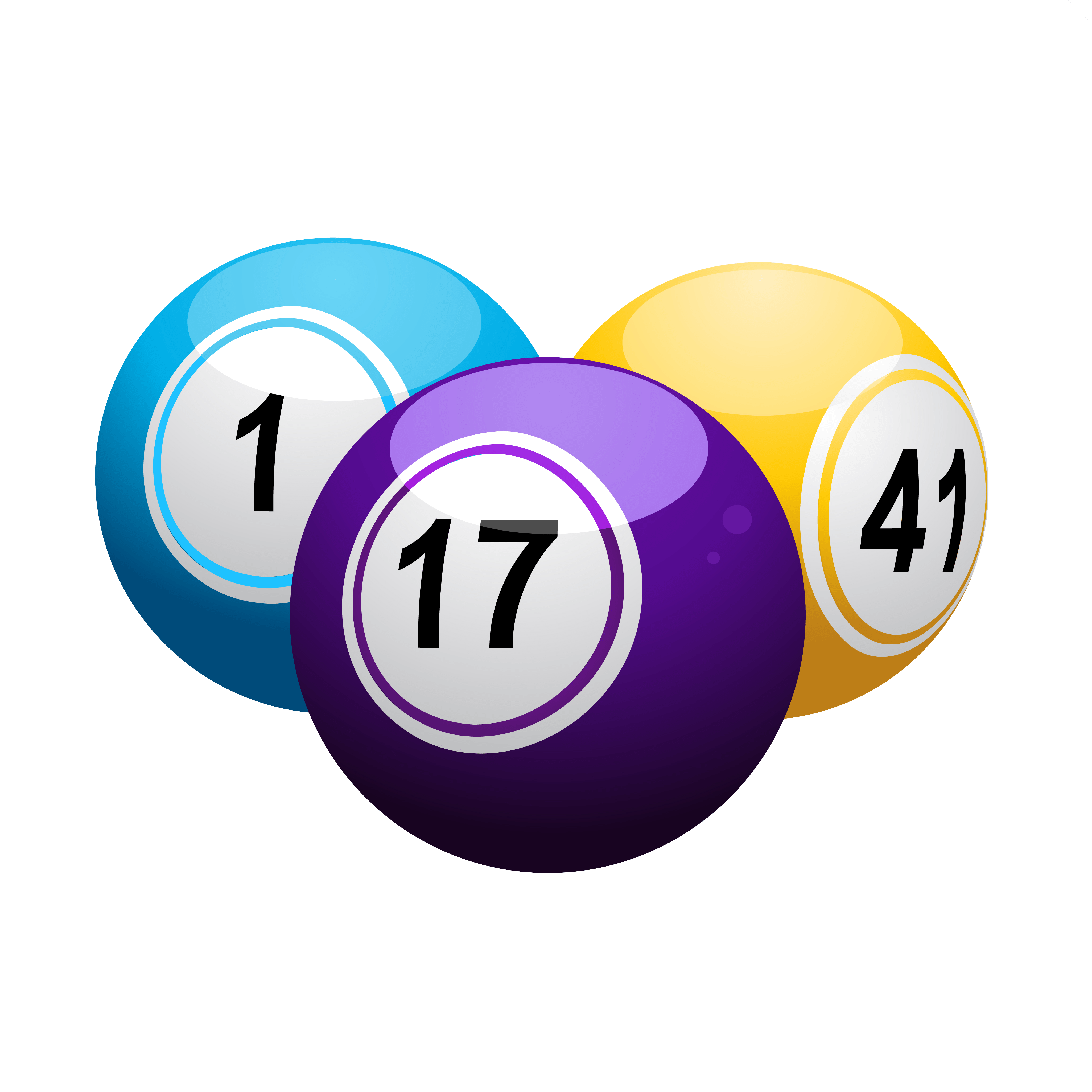 Png Bingo Balls - Bingo Balls Clipart Transparent Png (4167x4167), Png Download