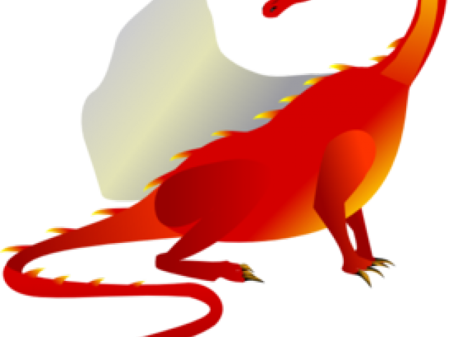 Dragon Clipart Red Dragon - Dragon - Png Download (640x480), Png Download