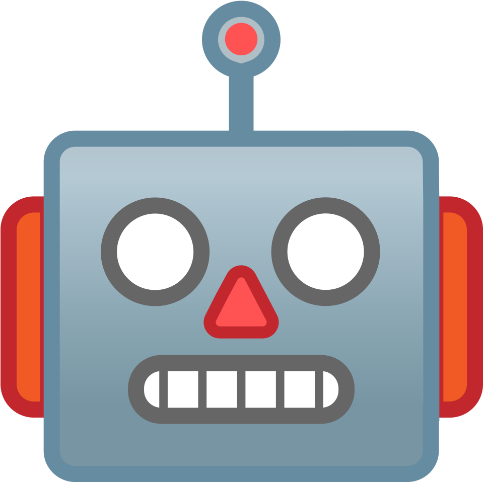 1024 X 1024 11 - Cartoon Robot Face Clipart (1024x1024), Png Download