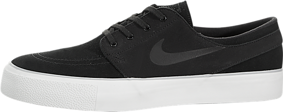 Nike Sb Zoom Janoski Ht Black / Wolf Grey For Mens - Black Slip On Women's Shoes Clipart (650x650), Png Download