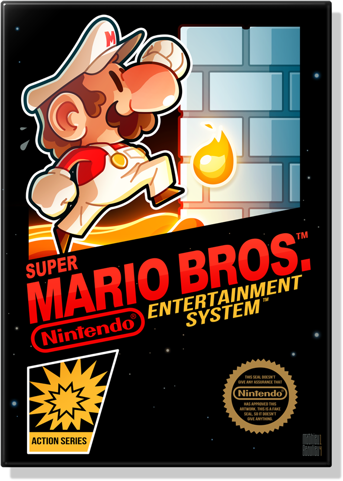 Super Mario Bros 1985 Clipart (743x1000), Png Download
