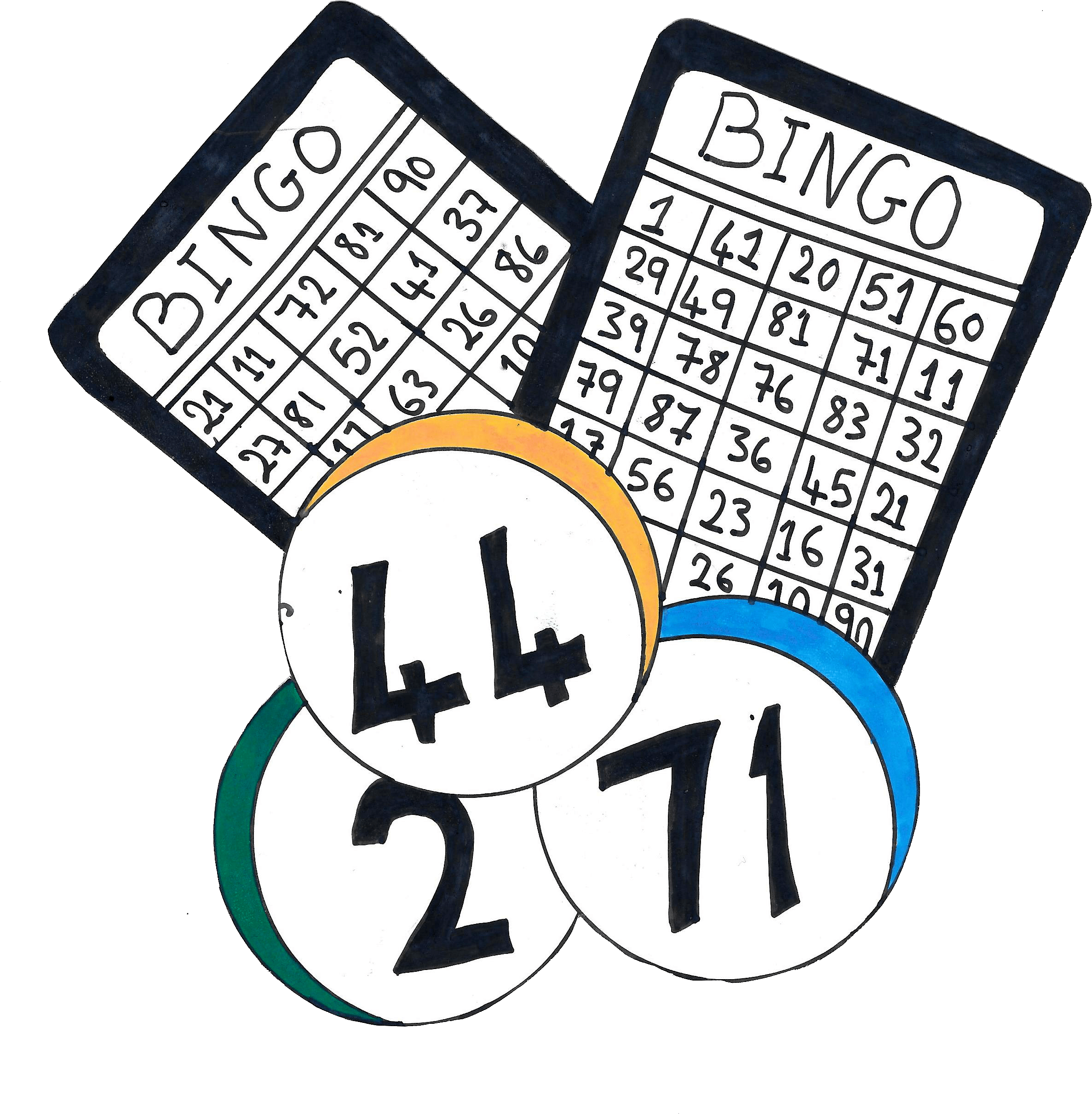 Prize Bingo Clipart (2464x2635), Png Download