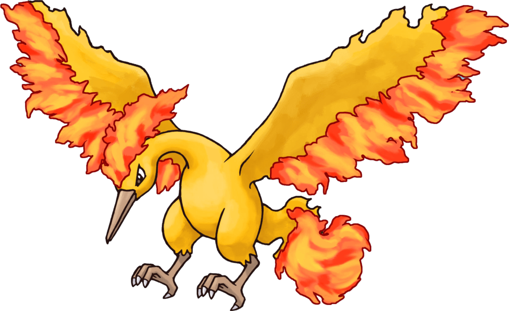 Moltres Pokemon Clipart (1024x626), Png Download
