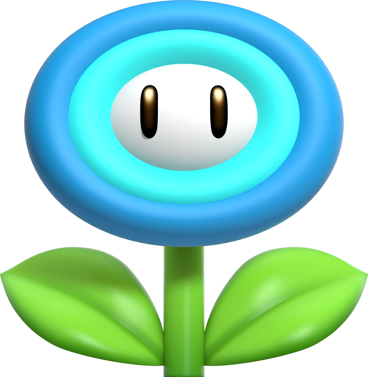 Mario Bros Fire Flower Clipart (1200x1229), Png Download