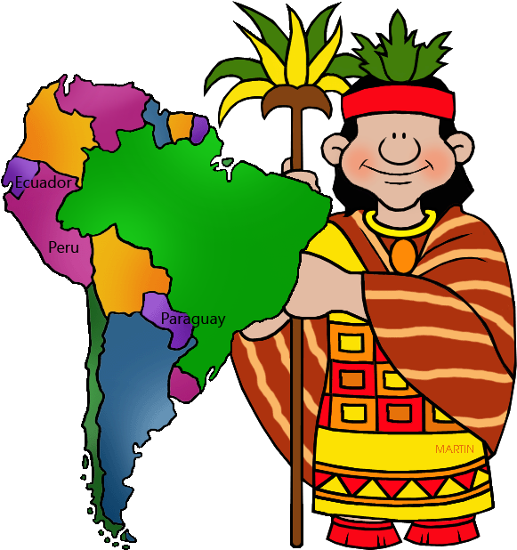 South America Cartoon Png Clipart (618x657), Png Download