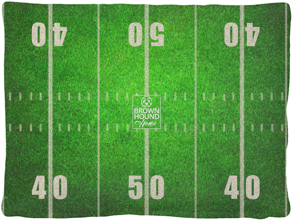 Football Field Dog Bed - Grass Clipart (1024x1024), Png Download